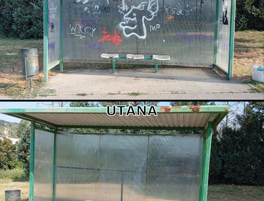 Társaságunk folytatja a graffitik eltávolítását Pécs városában